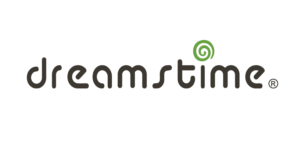 Logo dreamstime: bancos de imágenes de pago